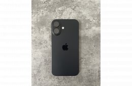 Újszerű - Apple iPhone 16 128GB - Black