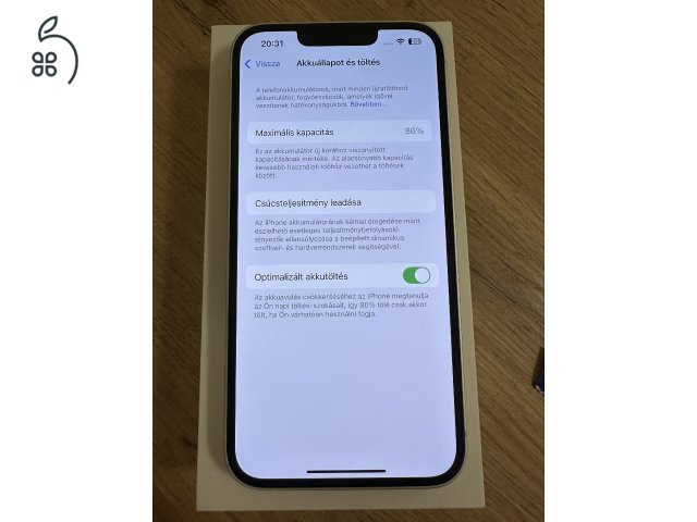 iPhone 14 starlight | 128GB | kártyafüggetlen