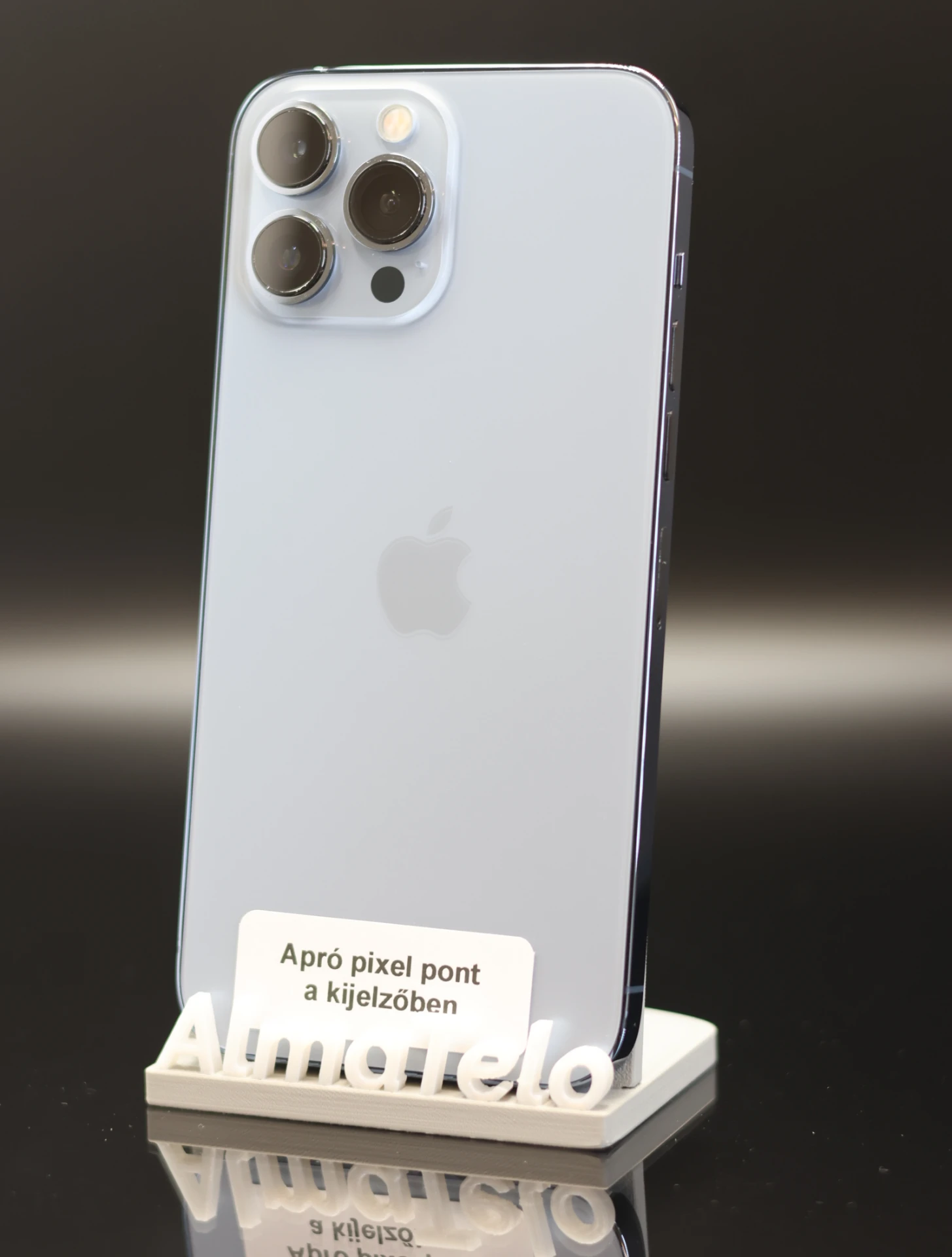 Apple iPhone 13 Pro Max 128 GB Sierra Blue 100% akku - 12 HÓ GARANCIA
