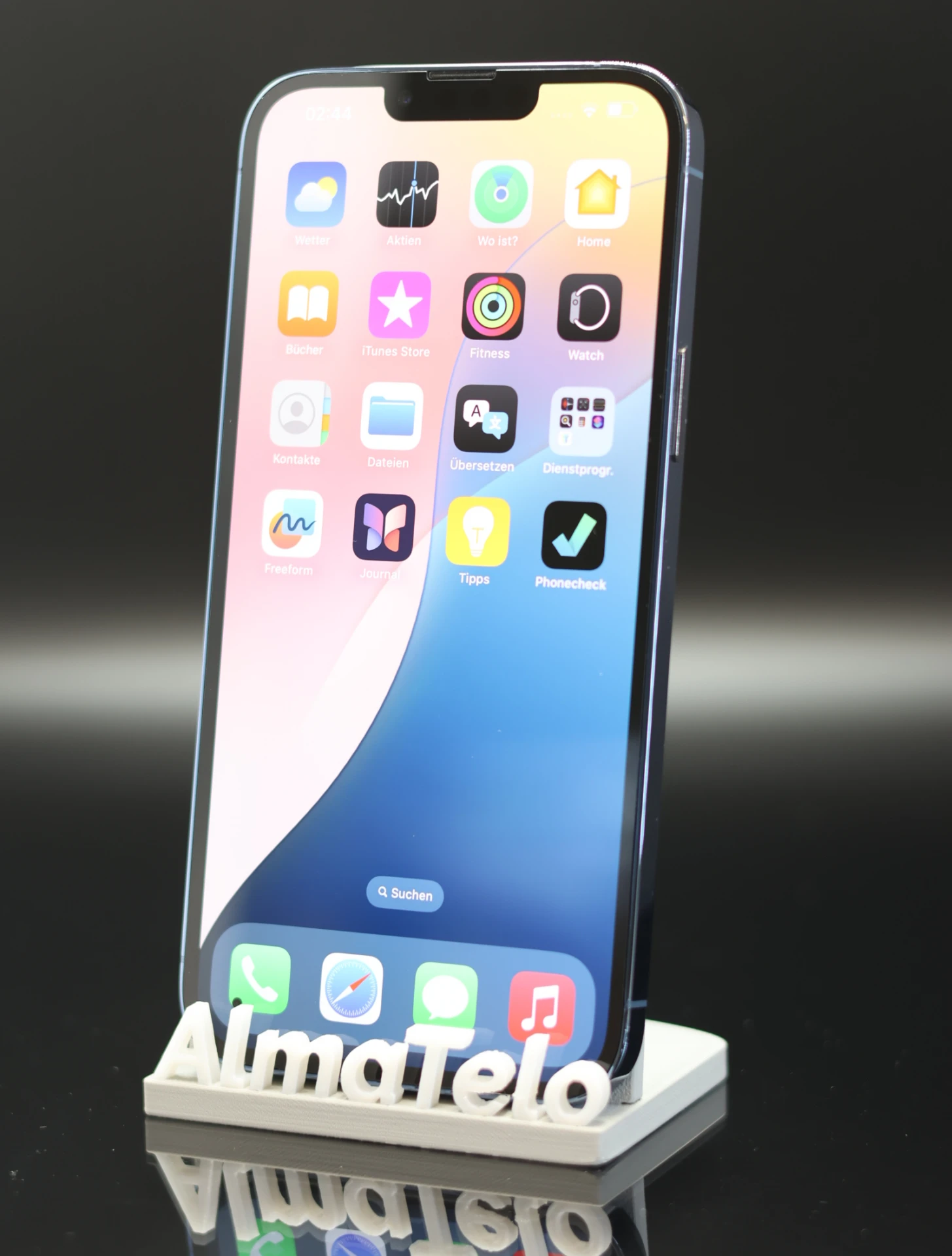 Apple iPhone 13 Pro Max 128 GB Sierra Blue 100% akku - 12 HÓ GARANCIA
