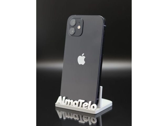 Apple iPhone 12 64 GB Black 87% akku - 12 HÓ GARANCIA