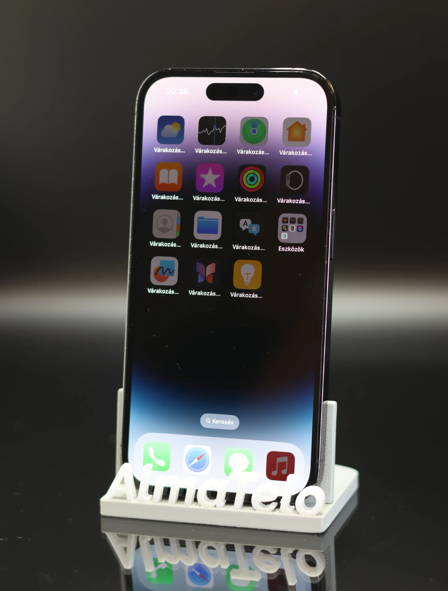 Apple iPhone 14 Pro 128 GB Space Black 100% akku - 12 HÓ GARANCIA
