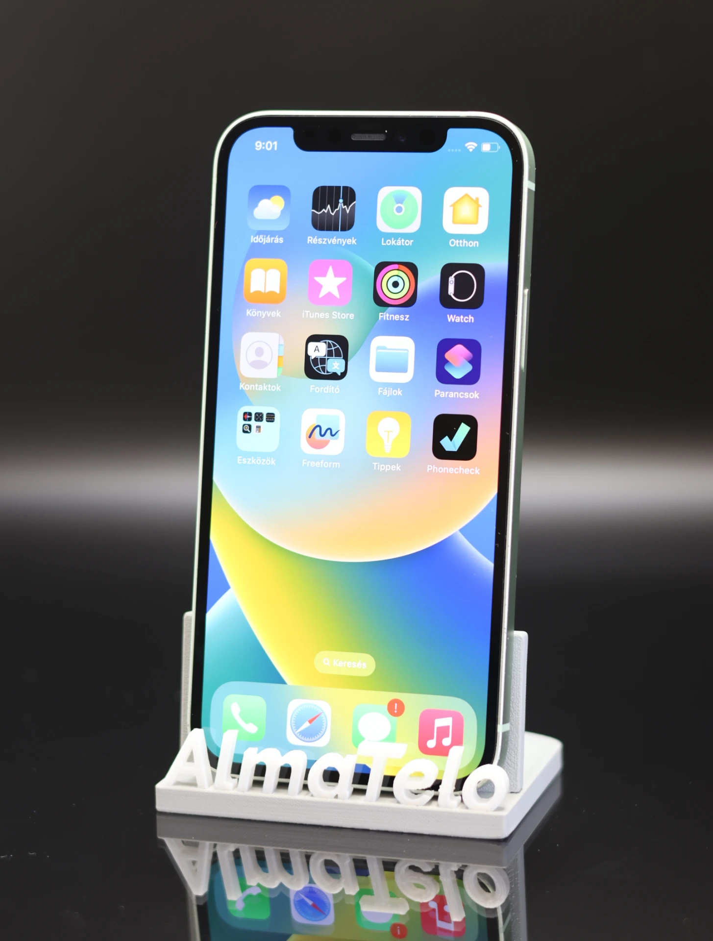 Apple iPhone 12 128 GB Green 100% akku - 12 HÓ GARANCIA