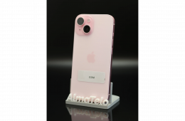 Apple iPhone 15 128 GB Pink 100% akku - 12 HÓ GARANCIA