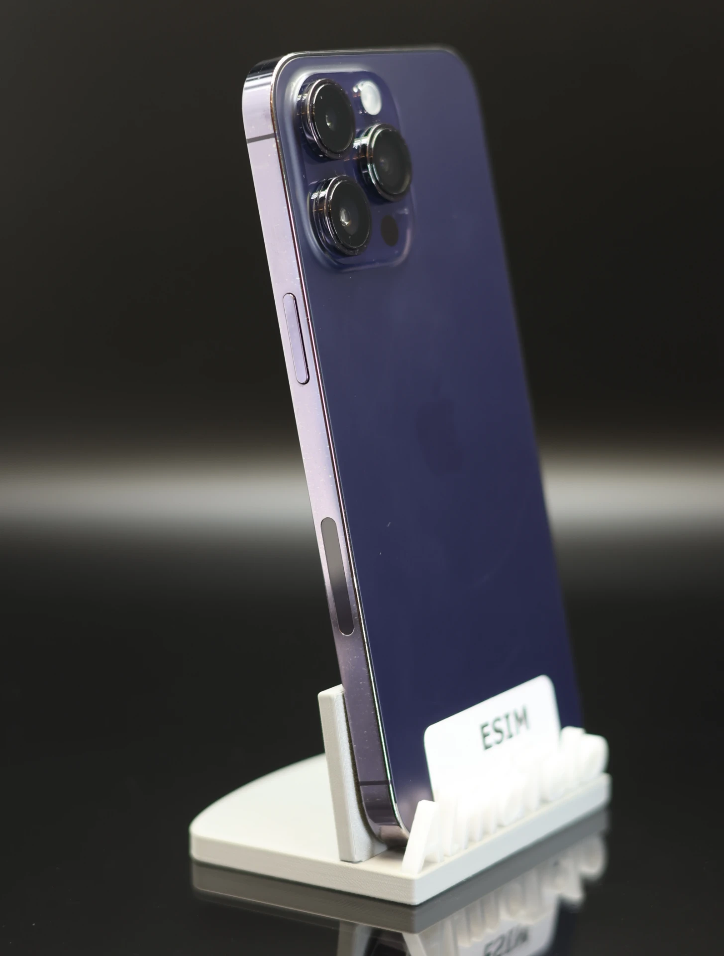 Apple iPhone 14 Pro Max eSIM 256 GB Deep Purple 100% akku - 12 HÓ GARANCIA