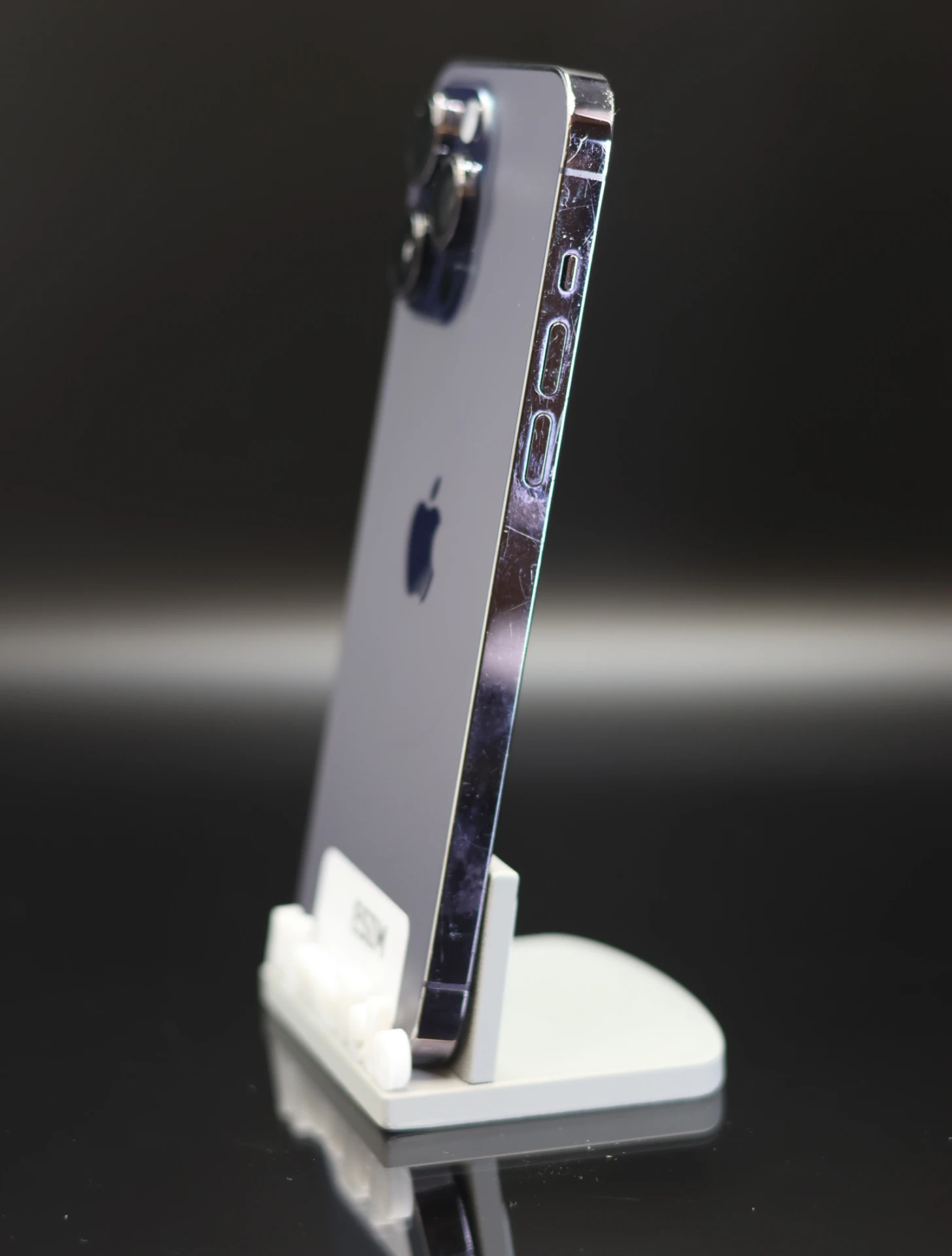 Apple iPhone 14 Pro Max eSIM 256 GB Deep Purple 100% akku - 12 HÓ GARANCIA