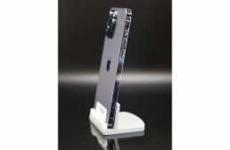 Apple iPhone 14 Pro Max eSIM 256 GB Deep Purple 100% akku - 12 HÓ GARANCIA