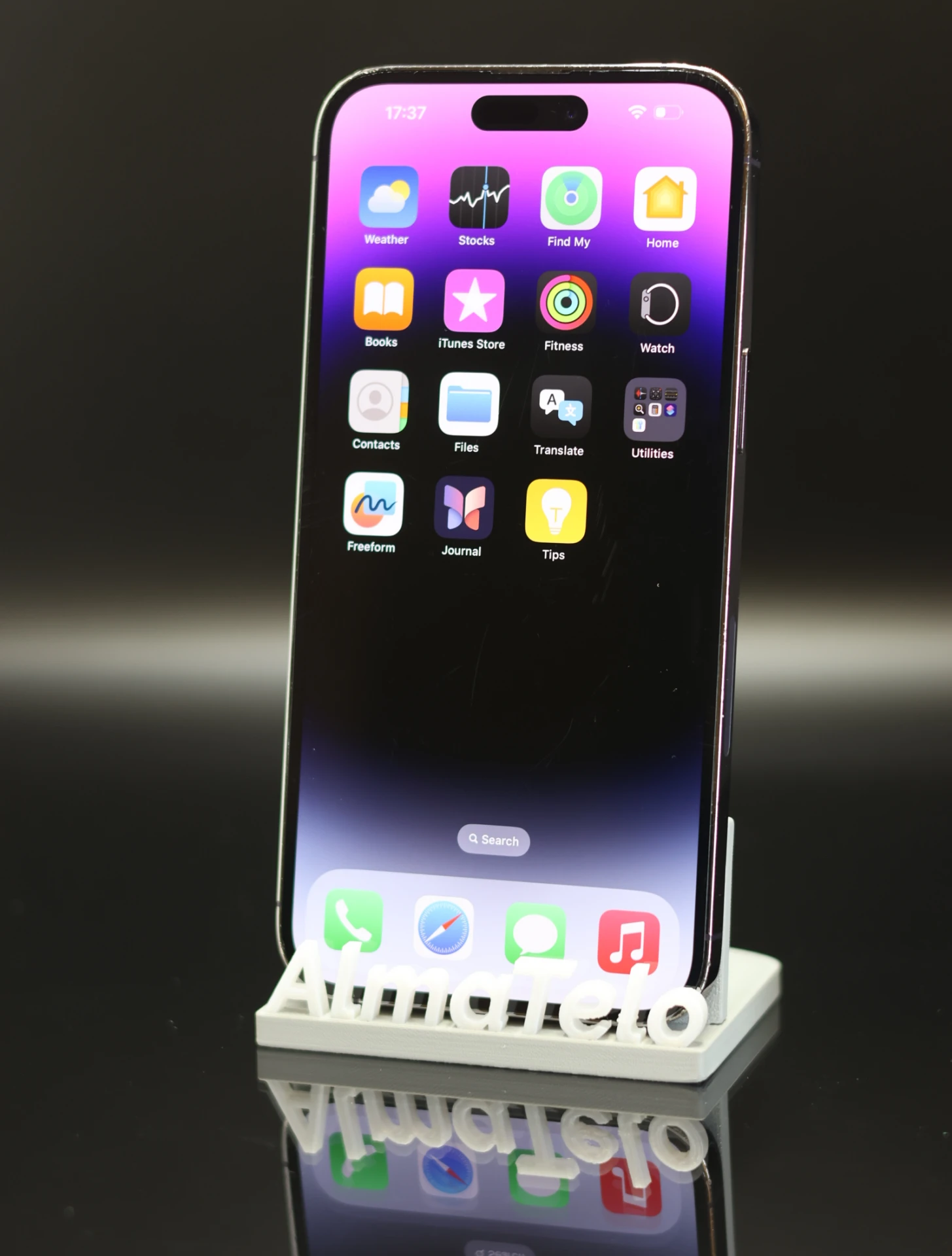 Apple iPhone 14 Pro Max eSIM 256 GB Deep Purple 100% akku - 12 HÓ GARANCIA