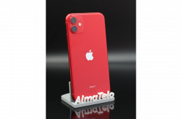 Apple iPhone 11 128 GB PRODUCT RED 100% akku - 12 HÓ GARANCIA