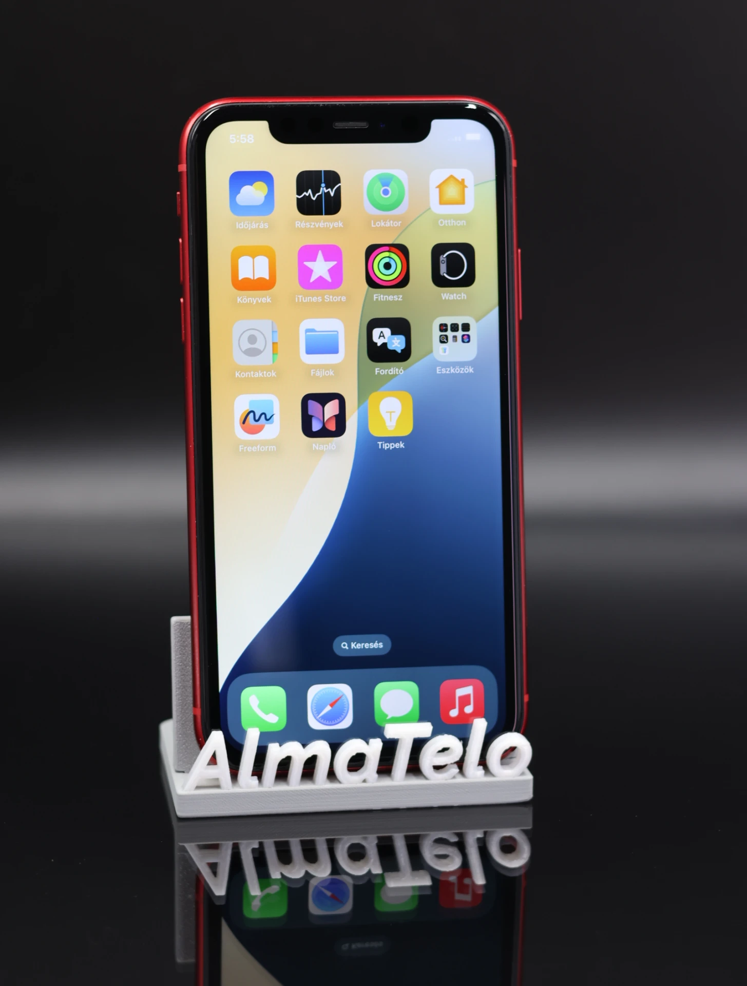 Apple iPhone 11 128 GB PRODUCT RED 100% akku - 12 HÓ GARANCIA