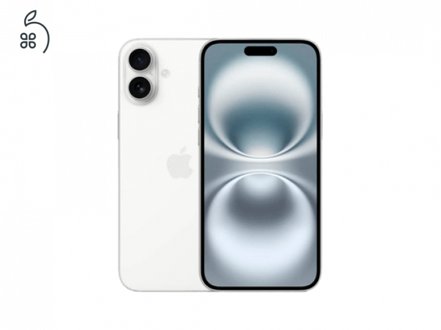 iPhone 16 Plus 256GB - (Fehér) - Csak 1db!