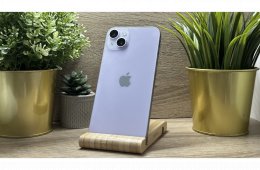  iPhone 14 Plus 128GB Lila, Független - Garancia, Számla 