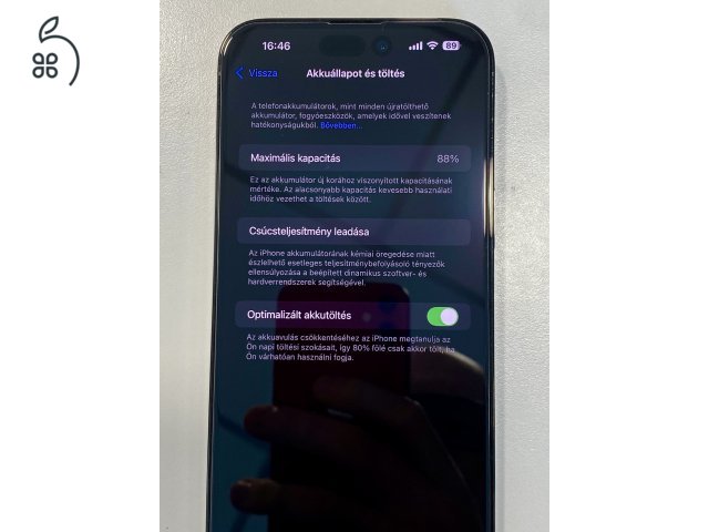 Megkímélt iPhone 14 Pro Max 256GB space black