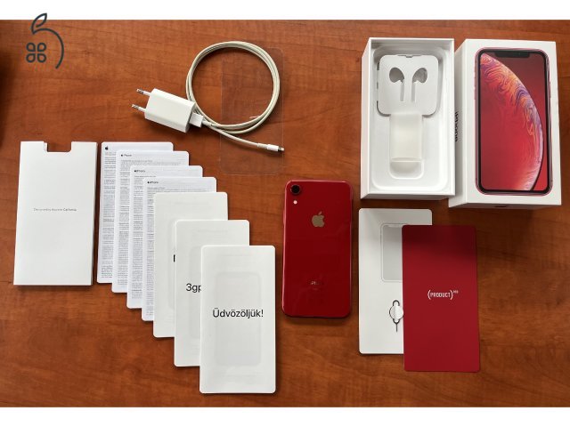 Gyönyörű, valóban újszerű iPhone XR 64GB Product Red