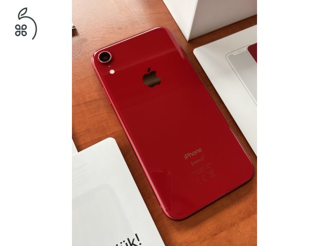 Gyönyörű, valóban újszerű iPhone XR 64GB Product Red
