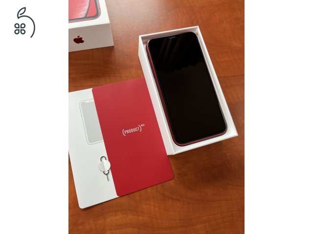 Gyönyörű, valóban újszerű iPhone XR 64GB Product Red