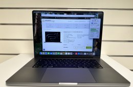 Üzletből, garanciával, MacBook Pro Retina 16″ M2 Max 96GB RAM/38Mag GPU/2TB SSD Space Gray