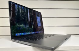 Üzletből, garanciával, MacBook Pro Retina 16″ M2 Max 64GB RAM/38Mag GPU/1TB SSD Space Gray