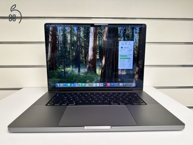 Üzletből, garanciával, MacBook Pro Retina 16″ M2 Max 64GB RAM/38Mag GPU/1TB SSD Space Gray