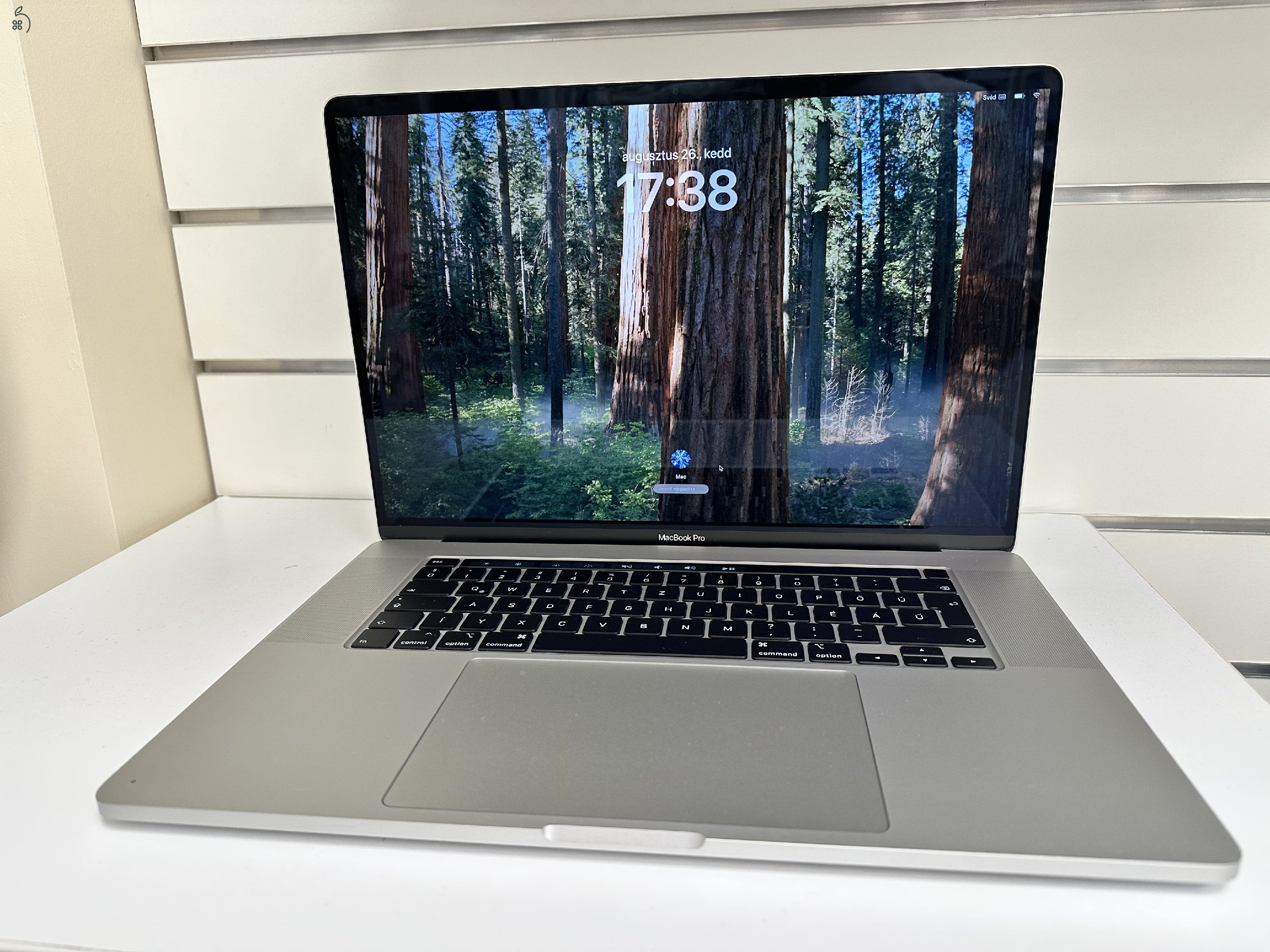 Üzletből, garanciával, új állapotban, Macbook Pro Retina 16