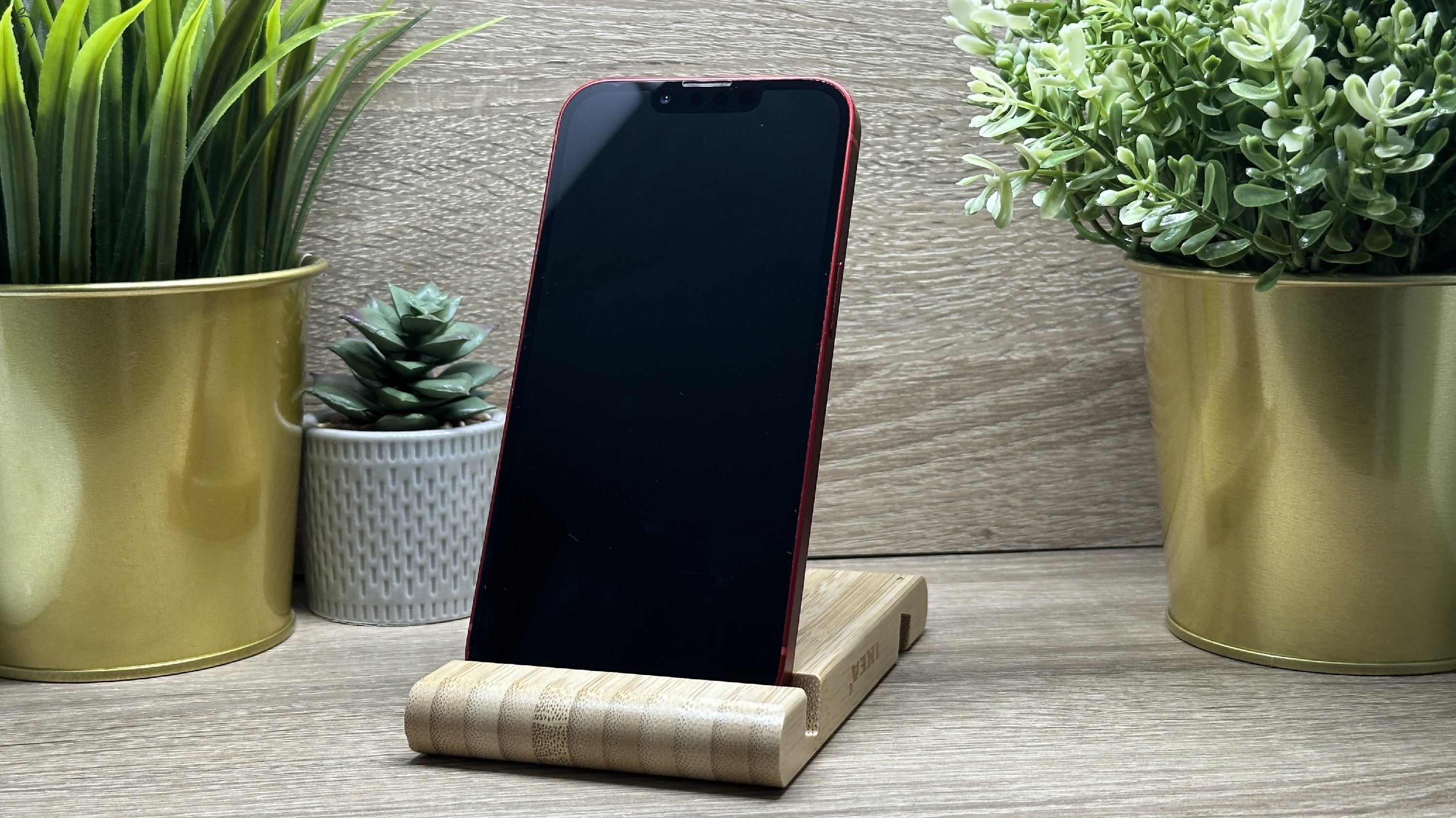  iPhone 13 128GB Piros, Független - Garancia, Számla 