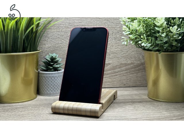  iPhone 13 128GB Piros, Független - Garancia, Számla 
