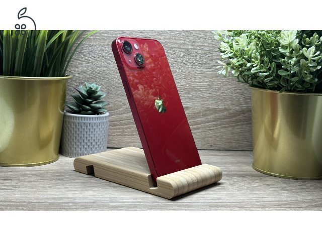  iPhone 13 128GB Piros, Független - Garancia, Számla 