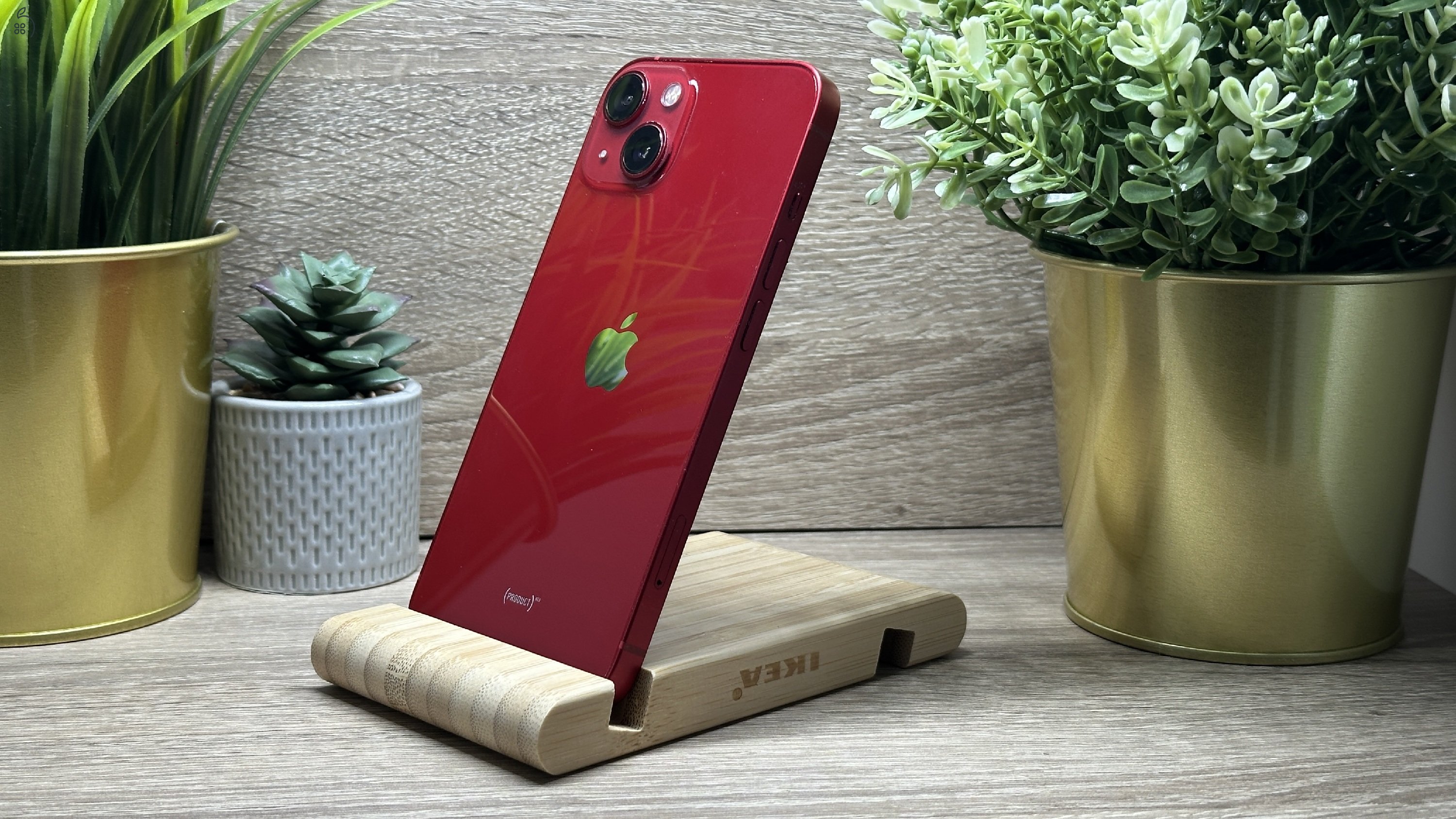  iPhone 13 128GB Piros, Független - Garancia, Számla 