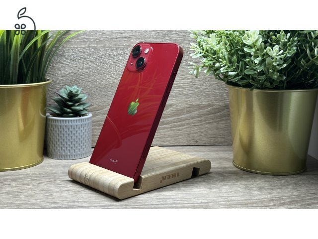  iPhone 13 128GB Piros, Független - Garancia, Számla 