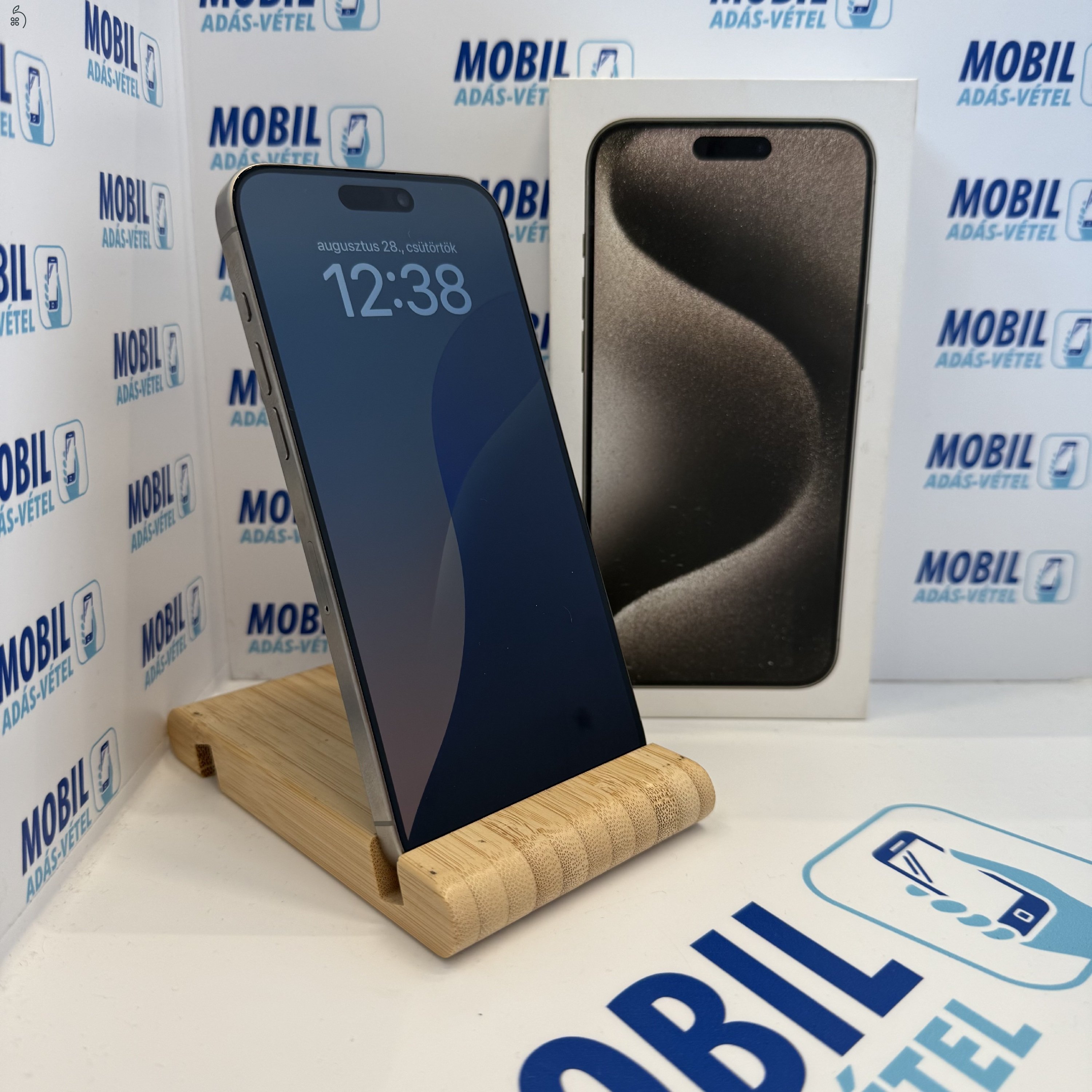 Apple iPhone 15 Pro Max 256GB, Kártyafüggetlen, 1 Év Garanciával