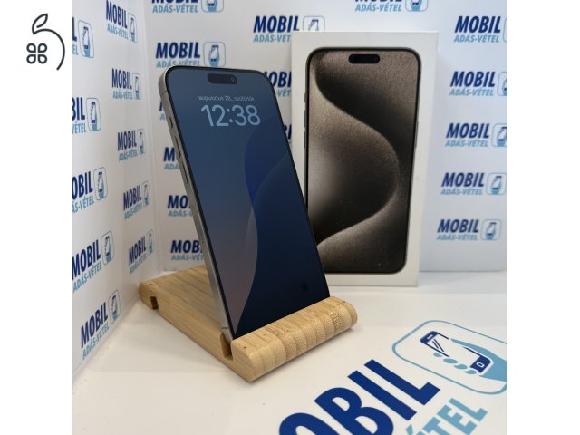 Apple iPhone 15 Pro Max 256GB, Kártyafüggetlen, 1 Év Garanciával