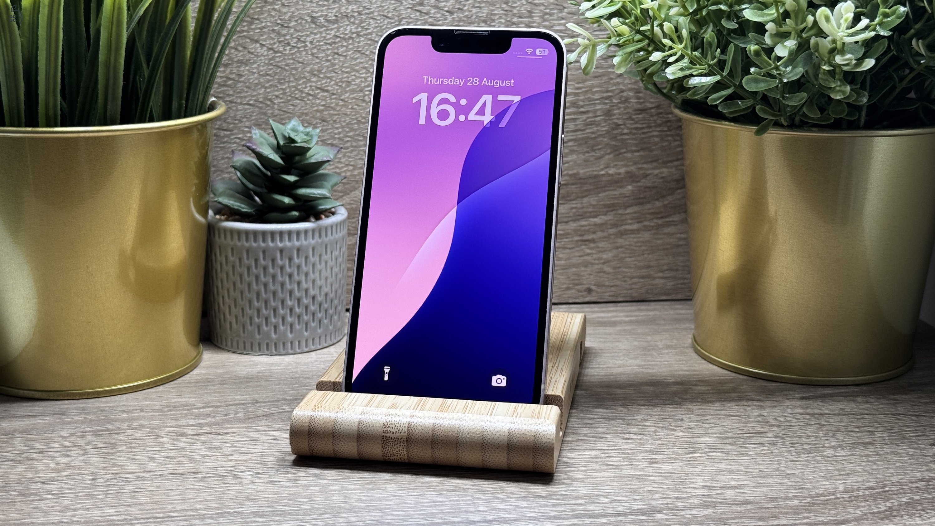  iPhone 13 Mini 128GB Rózsaszín, Független - Garancia, Számla 