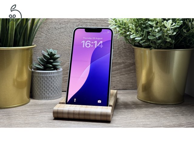  iPhone 13 Mini 128GB Fehér, Független - Garancia, Számla 