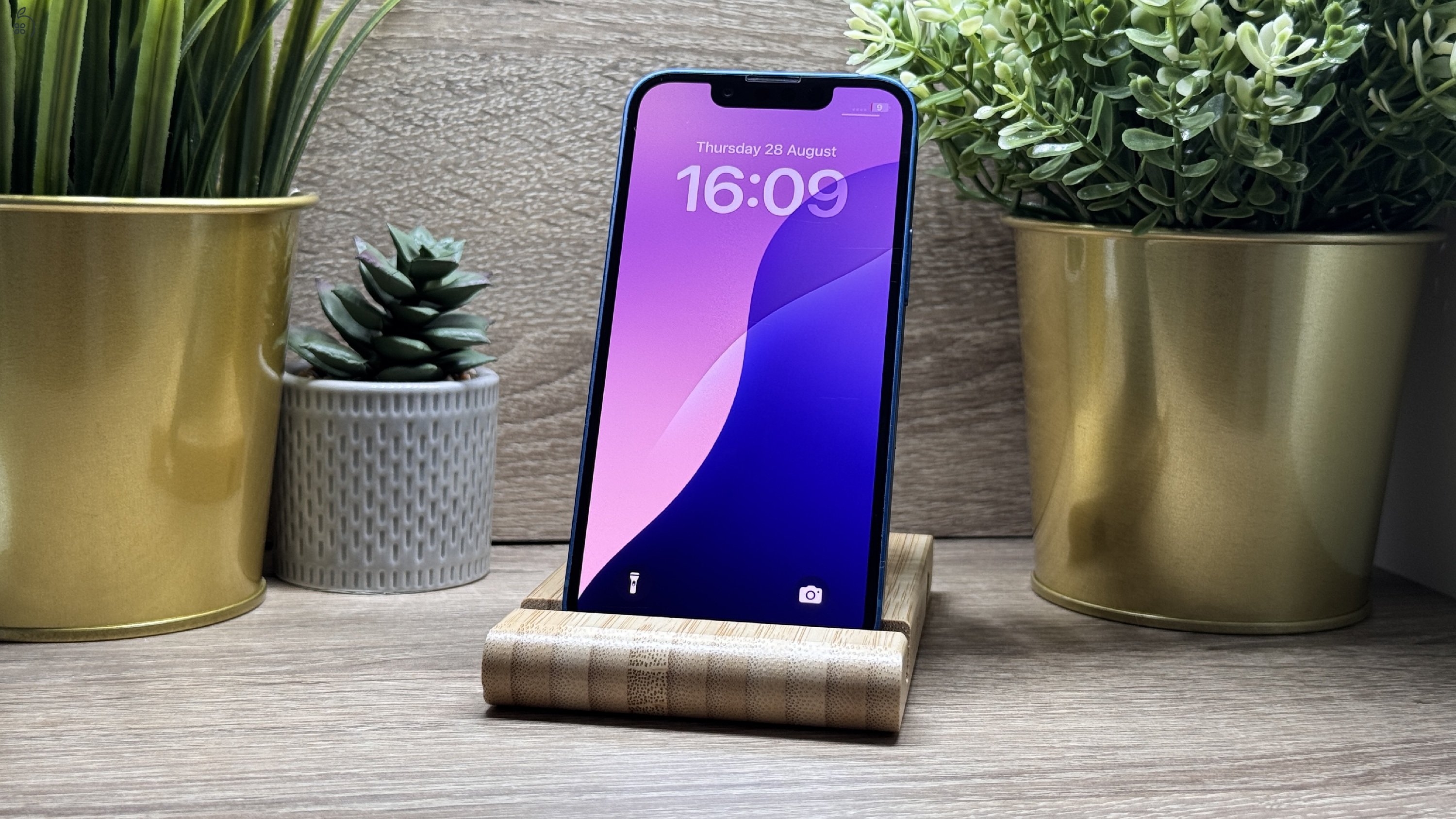  iPhone 13 Mini 128GB Kék, Független - Garancia, Számla 