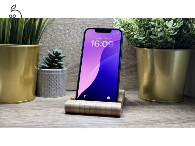  iPhone 13 Mini 128GB Kék, Független - Garancia, Számla 