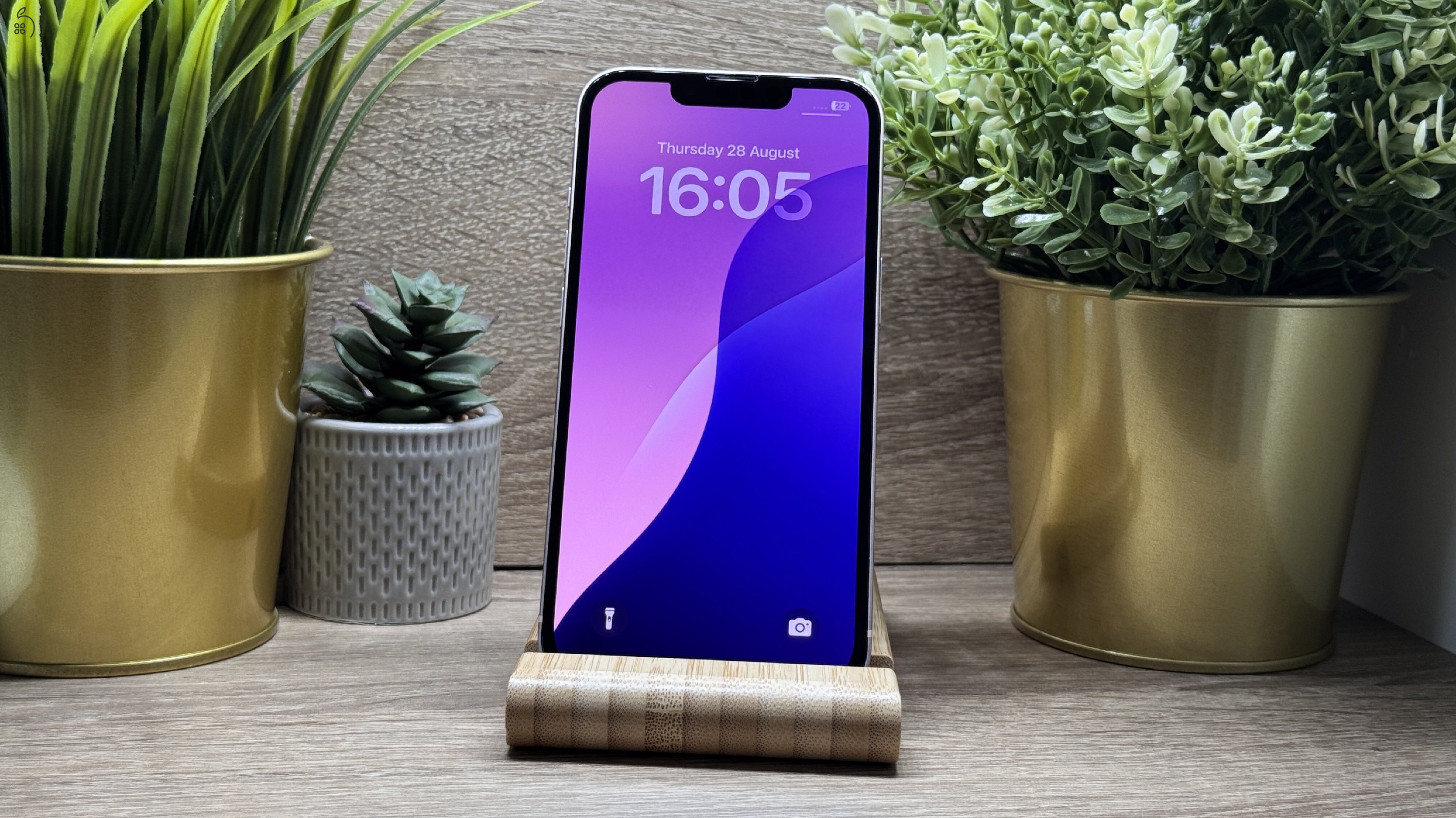  iPhone 13 128GB Rózsaszín, Független - Garancia, Számla 