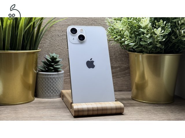  iPhone 13 128GB Fehér, Független - Garancia, Számla 