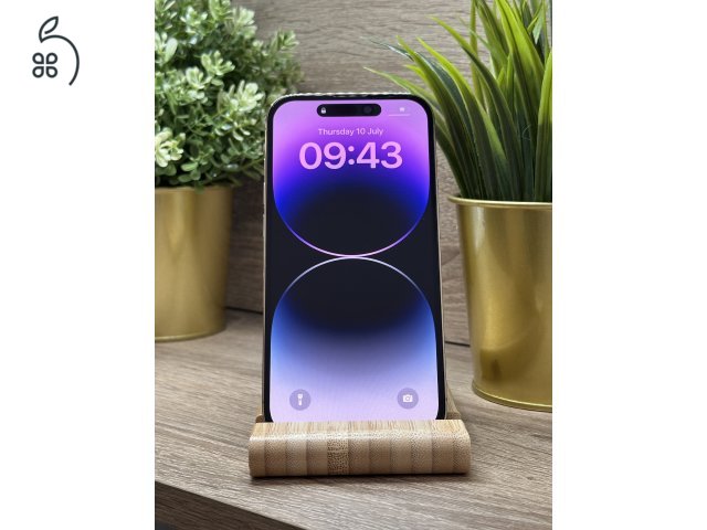  iPhone 14 Pro 256GB Arany, Független - Garancia, Számla 