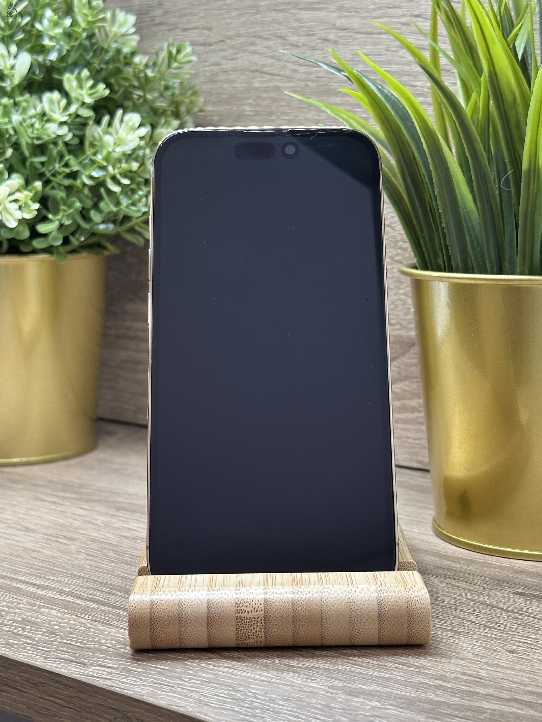  iPhone 14 Pro 256GB Arany, Független - Garancia, Számla 