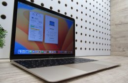 Apple MacBook 12” Retina – Pehelykönnyű elegancia, hordozható erő – Használt, szép állapot – 3 hónap garanciával