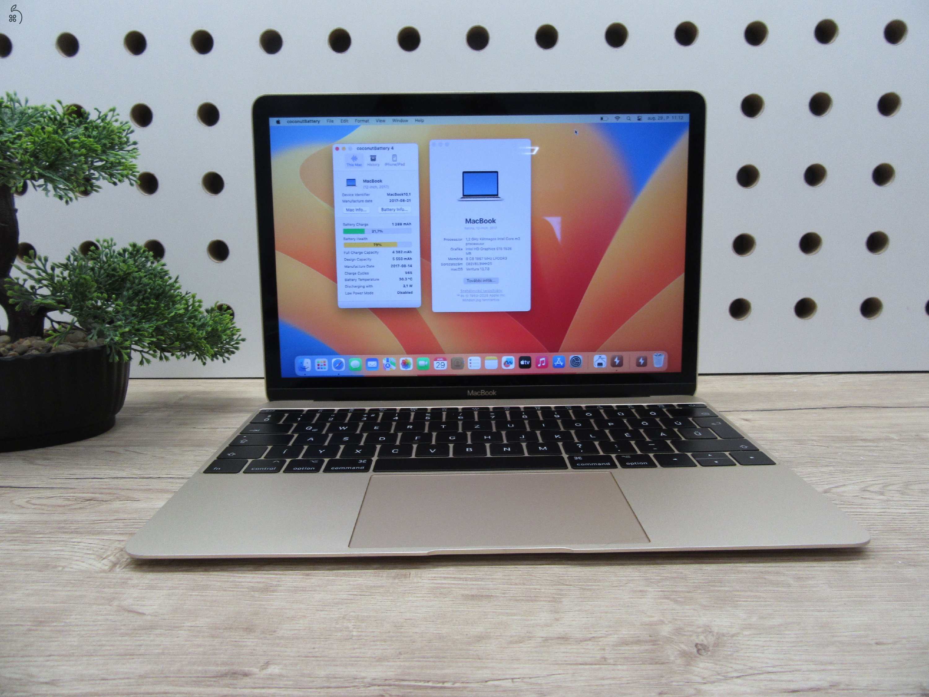 Apple MacBook 12” Retina – Pehelykönnyű elegancia, hordozható erő – Használt, szép állapot – 3 hónap garanciával
