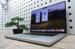 Apple MacBook Pro 16” M1 Pro – Elegáns erőgép, profi kijelzővel – 16 GB RAM / 512 GB SSD – Használt, szép állapot – 3 hónap garanciával
