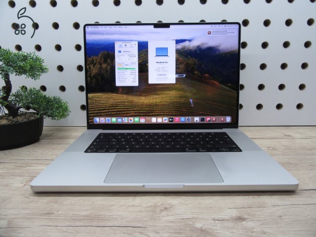 Apple MacBook Pro 16” M1 Pro – Elegáns erőgép, profi kijelzővel – 16 GB RAM / 512 GB SSD – Használt, szép állapot – 3 hónap garanciával