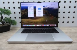 Apple MacBook Pro 16” M1 Pro – Elegáns erőgép, profi kijelzővel – 16 GB RAM / 512 GB SSD – Használt, szép állapot – 3 hónap garanciával