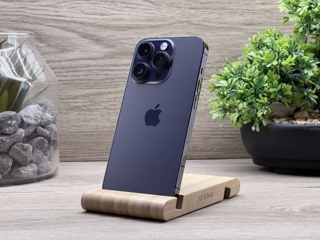iPhone 14 Pro Deep Purple 128GB 2 ÉV Garanciával Számlával 100% Aksi
