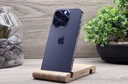 iPhone 14 Pro Deep Purple 128GB 2 ÉV Garanciával Számlával 100% Aksi