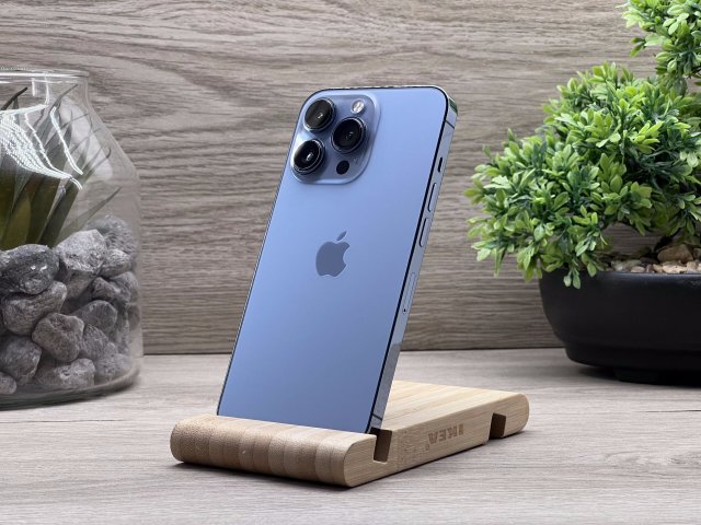 Hibátlan iPhone 13 Pro Sierra Blue 256GB 2 ÉV Garanciával Számlával 93% Aksi