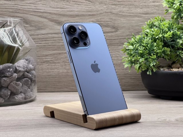 Hibátlan iPhone 13 Pro Sierra Blue 256GB 2 ÉV Garanciával Számlával 93% Aksi