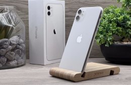iPhone 11 White 128GB 2 ÉV Garanciával Számlával 90% Aksi