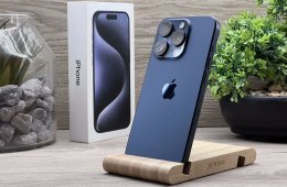 iPhone 15 Pro Space Black 256GB 2 ÉV Garanciával Számlával 95% Aksi